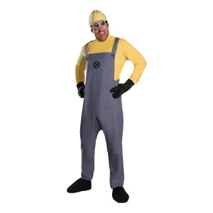 Mens Deluxe Minion Dave Costume - X-Large