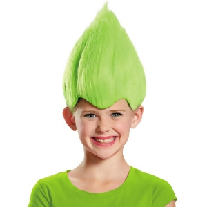 Green Troll Child Wig - All