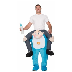 Mens Ride On Baby Costume - Standard
