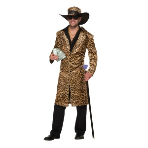 Mens Funky Leopard Costume - Standard
