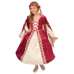Girls English Princess Costume - Large