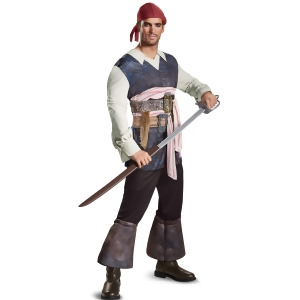 Mens Classic Jack Sparrow Costume - XX-Large