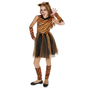 Cool Cat Tigeress Tween Costume - Juniors 0-3