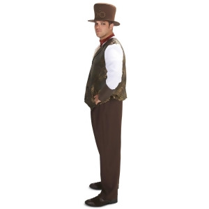 Steampunk Man with Neck Piece Adult Plus Costume - Plus 1X
