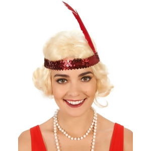 Blonde Flapper with Curls Adult Wig - All