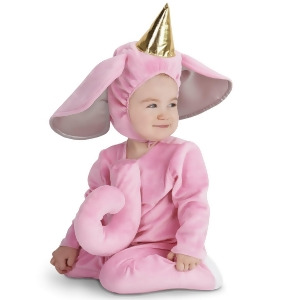 Pink Elephant Infant Costume - Infant 12-18M