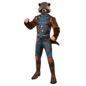 Mens Deluxe Muscle Chest Rocket Costume - Standard