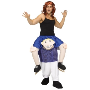Ride a Figure Skater Adult Costume One-Size - One-Size