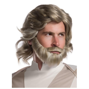 Star Wars Episode Viii The Last Jedi Luke Skywalker Wig and Beard Set - All