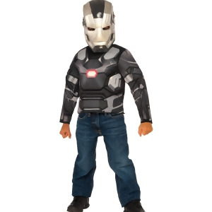 Boys War Machine Deluxe Costume Top Set - All