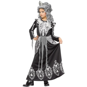 Skeleton Queen Child Costume - M
