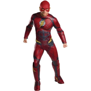 Justice League Movie Flash Adult Plus Costume - One Size