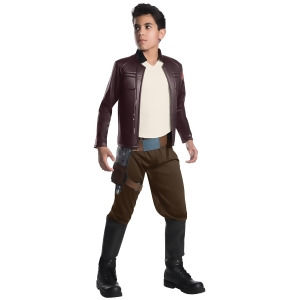 Star Wars Episode Viii The Last Jedi Deluxe Boy's Poe Dameron Costume - SMALL