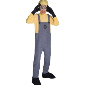 Boys Deluxe Minion Dave Costume - Medium