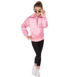 Grease Girls Pink Ladies Jacket - Large