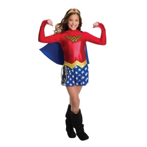 Girls Wonder Woman Costume - Medium