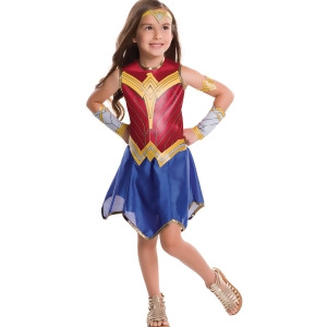 Justice League Girls Wonder Woman Costume - Large