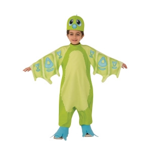 Draggles Hatchimal- Green Child Costume - Small
