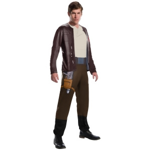 Star Wars Episode Viii The Last Jedi Men's Poe Dameron Costume - STANDARD