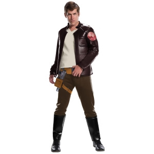 Star Wars Episode Viii The Last Jedi Deluxe Men's Poe Dameron Costume - STANDARD
