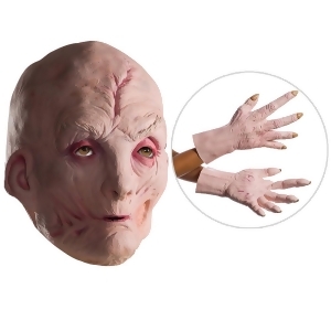 Star Wars Episode Viii The Last Jedi Supreme Leader Snoke Vinyl Mask and Latex Hands - All