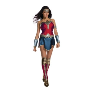 Justice League Womens Secret Wishes Wonder Woman Costume - Large