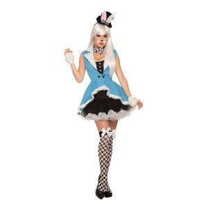 Women's White Bunny Costume - Standard