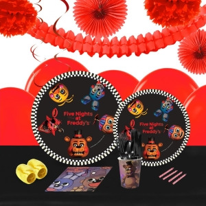 Five Nights at Freddy's 16 Guest Tableware Deco Kit - All