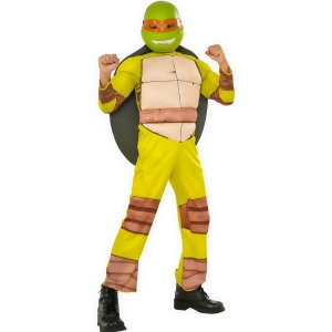 Teenage Mutant Ninja Turtles Deluxe Michelangelo Costume - SMALL