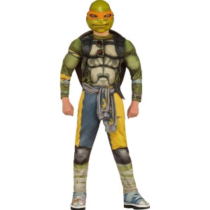 Teenage Mutant Ninja Turtles Movie Deluxe Michelangelo Costume - SMALL