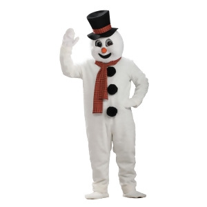 Adult Snowman Mascot Costume - Standard