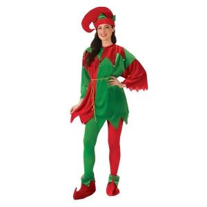 Adult Elf Costume Set with Shoes - All
