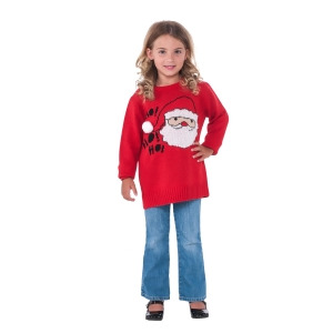 Children's Santa Christmas Sweater - Small