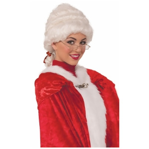 Womens Deluxe Mrs. Claus Wig - All