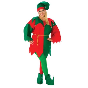 Adult Economy Elf Plus Size Costume - XL