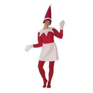 Womens Sitting Elf Costume - Standard
