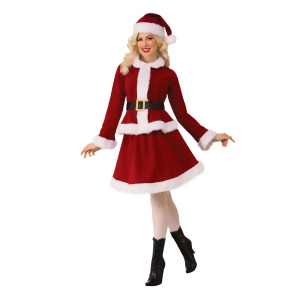 Womens Miss Claus Costume - Medium