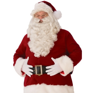 Mens Ultra Premium Santa Beard and Wig - All