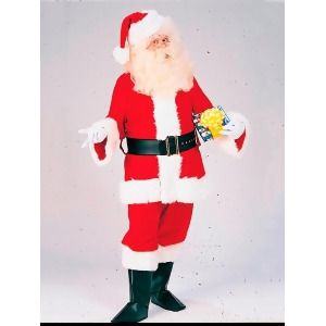 Mens Xxl Professional Ultra Velvet Santa - All