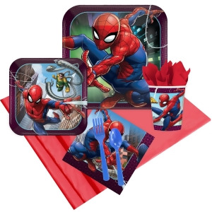 Spiderman Webbed Wonder 16 Guest Party Pack - All