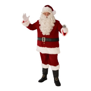 Mens Deluxe Xxl Santa Suit - 2X