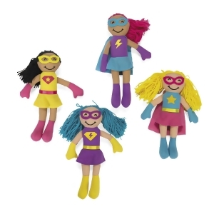 Superhero Girl Plush Dolls 4 - All