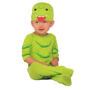 Ghostbusters Slimer Jumpsuit Costume for Toddler - Newborn 0-6M