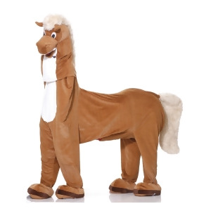 Mens Deluxe Plush Two-Man Horse Costume - STANDARD