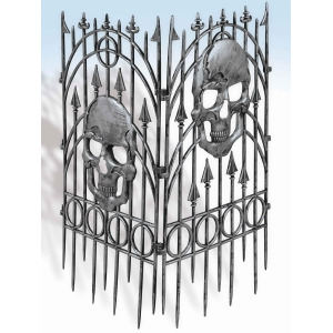 Silver Skull Fence - All