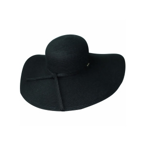 Black Wide Brim Floppy Hat - All