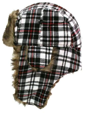 CROCI, Plaid Trapper Hat