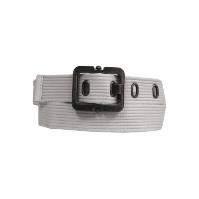 Canvas Belt With Square Buckle 