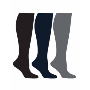Mens Knee High Compression Socks 6 Pack - All