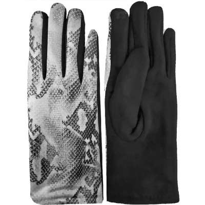 Python Snake Print Texting Gloves 